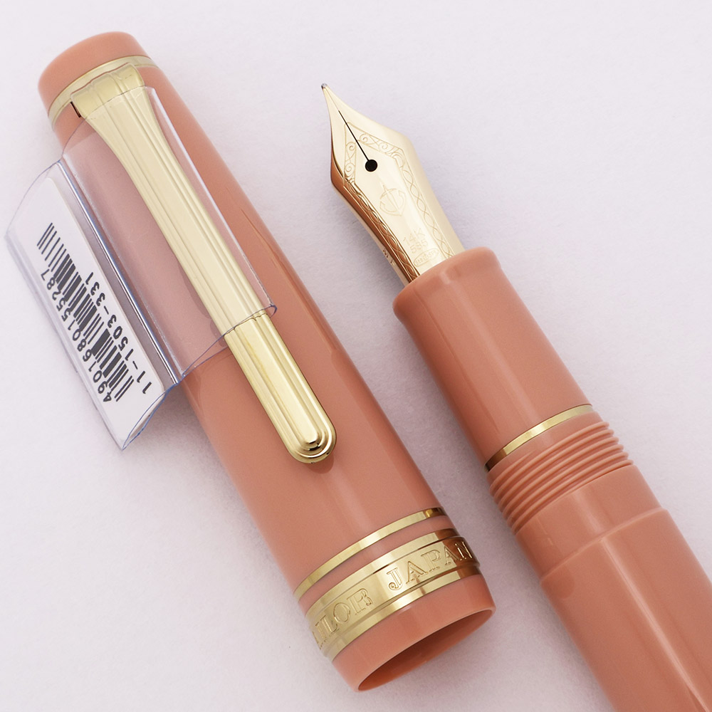 Sailor Pro Gear Slim Mini Fountain Pen - Zeen Pink, M-F 14k Nib